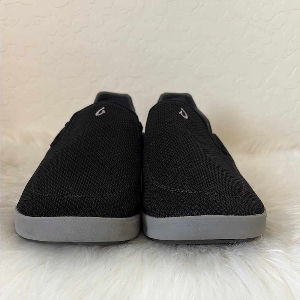 OluKai Nohea Mesh Dark Brown Casual Slip On Shoes Men’s Sz 14 - Picture 2 of 7